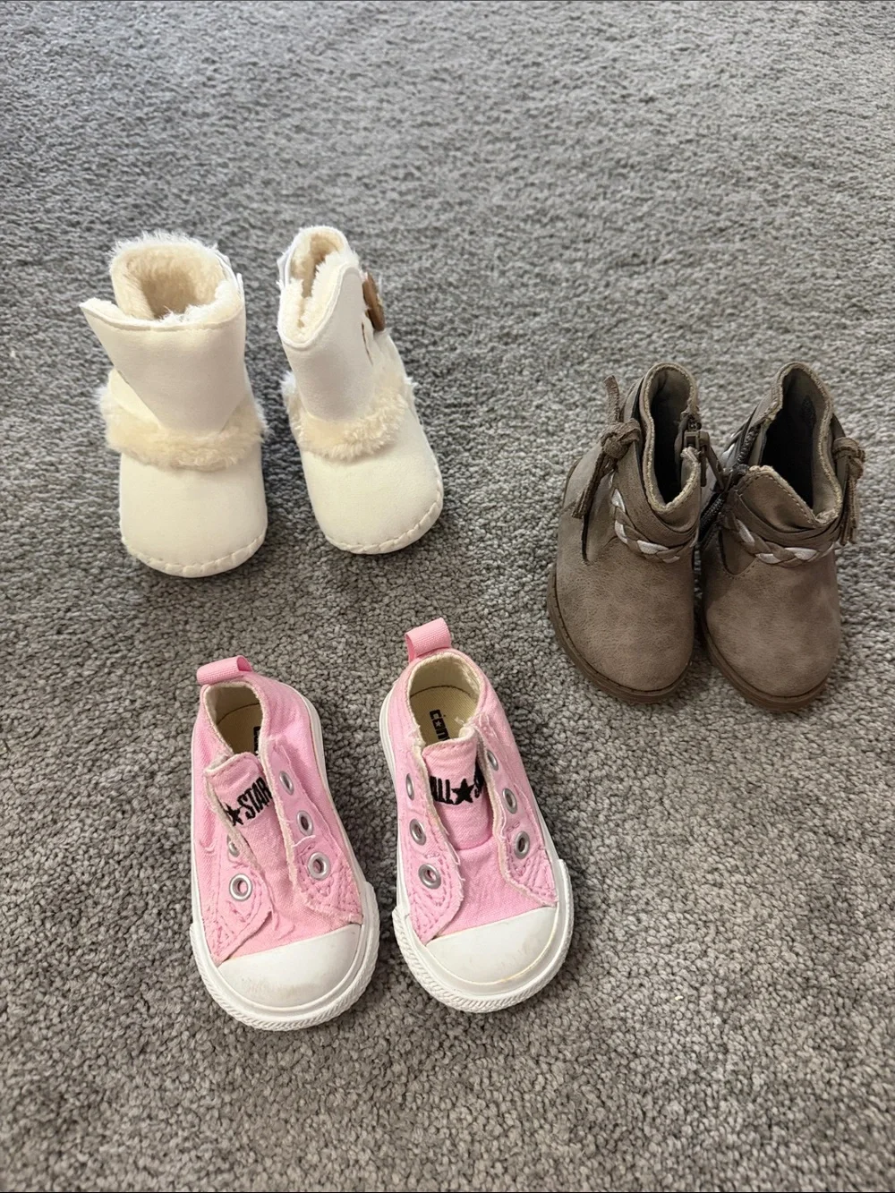 Baby girl size 2 shoe bundle